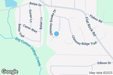 Map image of the property - 70 Burnt Hickory Ct