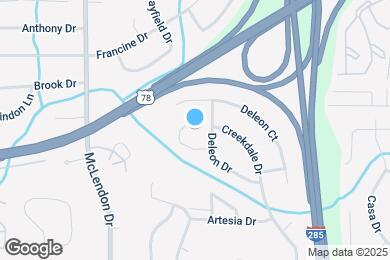 Map image of the property - 3210 Oakbrook Ln