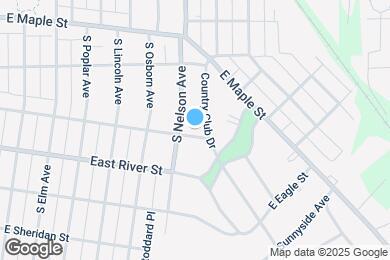 Map image of the property - 1665 E Bourbonnais St