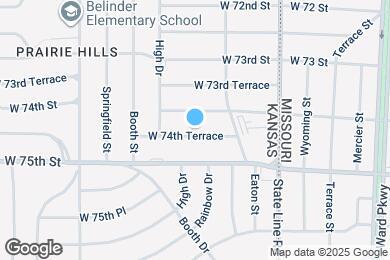 Map image of the property - 2226 W 74th Ter