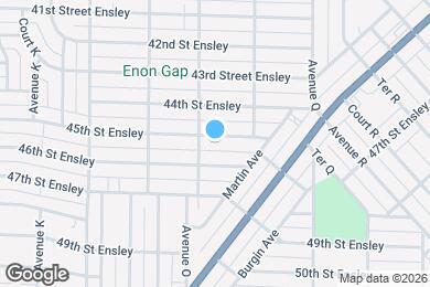 Map image of the property - 1515 45th St Ensley