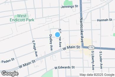 Map image of the property - 200 S Duane Ave