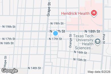 Map image of the property - 1518 N 17th St