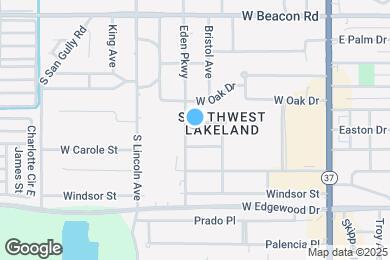 Map image of the property - 546 W Palmeden Dr