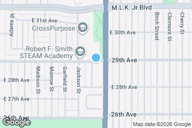 Map image of the property - 2880 Harrison St