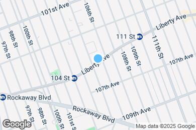 Map image of the property - 10510 Liberty Ave