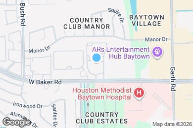 Map image of the property - Preserve at Baytown
