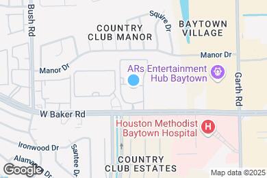 Map image of the property - The Preserve at Baytown