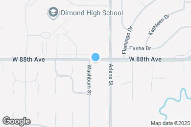 Map image of the property - 8807 Washburn St