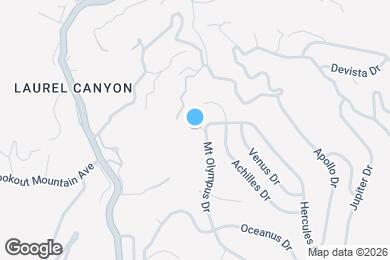 Map image of the property - 2411 Mount Olympus Dr