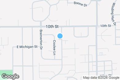 Map image of the property - 822 Woodlark Dr