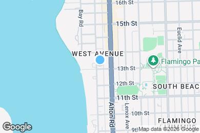 Map image of the property - 1241 13th St