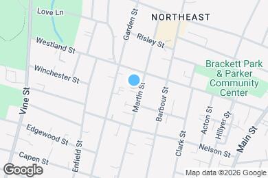 Map image of the property - 161 Martin St