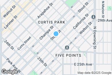 Map image of the property - 2720 Stout St
