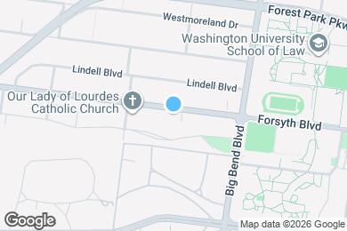 Map image of the property - 7106 Forsyth Blvd