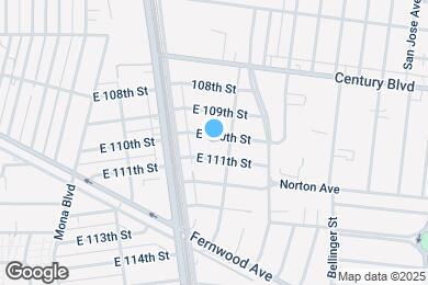 Map image of the property - 2640 E 110th St