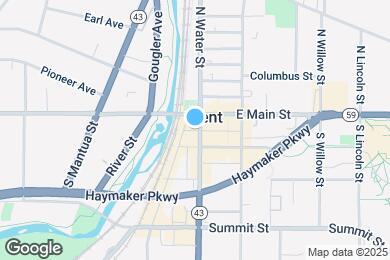 Map image of the property - 124 S Water St