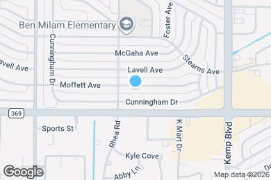 Map image of the property - 2951 Moffett Ave