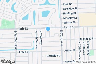 Map image of the property - 1600 N 73rd Way