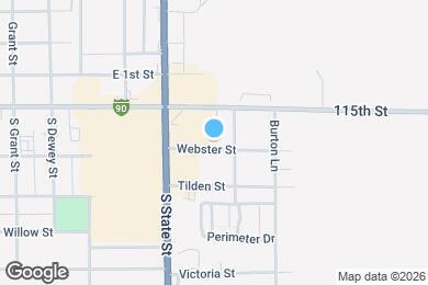 Map image of the property - 1215 Webster St