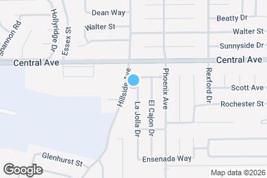 Map image of the property - 6679-6681 La Jolla Dr