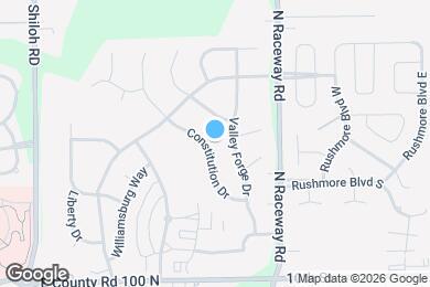 Map image of the property - 1267 Constitution Dr