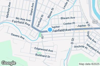 Map image of the property - 223-225 Fairfield Ave