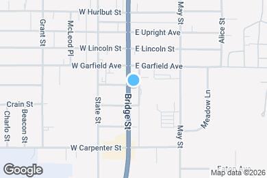 Map image of the property - 1102 Bridge St