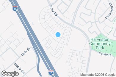 Map image of the property - 40821 Melrose Dr