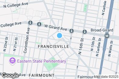 Map image of the property - 1801 Poplar St
