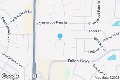 Map image of the property - 2 Red Cedar Parc Ct