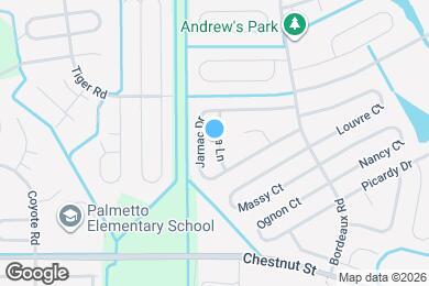 Map image of the property - 610 Jura Ln