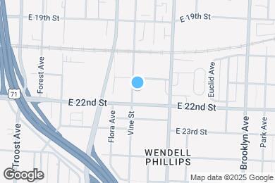 Map image of the property - Vine Street Lofts