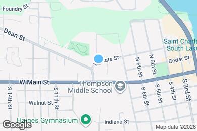 Map image of the property - 206 N 9th St