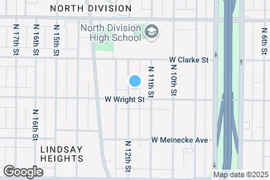 Map image of the property - 2516-2518 N 12th St.