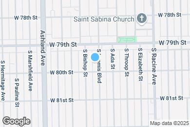 Map image of the property - 7942 S Loomis Blvd