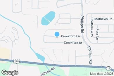 Map image of the property - 6229 Creekford Ln