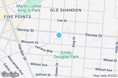 Map image of the property - 611 Queen St