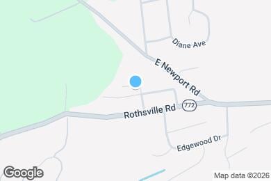 Map image of the property - 1523 Hollywood Ave