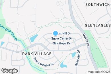 Map image of the property - 210 Snow Camp Dr