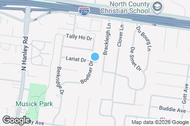 Map image of the property - 7302 Boellner Dr