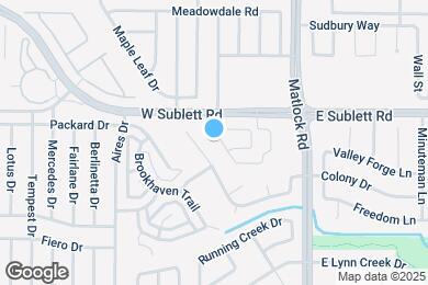 Map image of the property - 816 Bonnet Trl