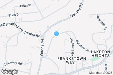 Map image of the property - 426 Hochberg Rd
