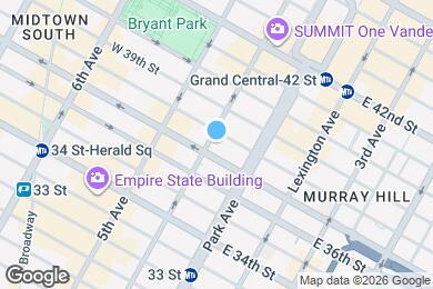 Map image of the property - Madison Avenue