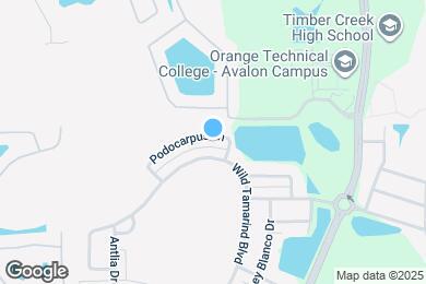 Map image of the property - 13744 Podocarpus Ln