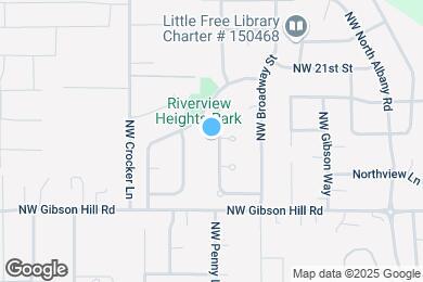 Map image of the property - 1816 NW Lincoln St