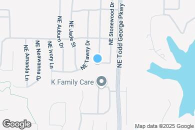 Map image of the property - 1500 NE Whitestone Dr