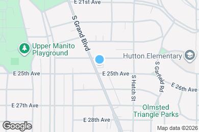 Map image of the property - 2411 S Grand Blvd