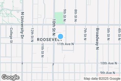 Map image of the property - 917 11th Ave N