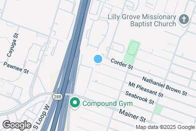 Map image of the property - 3402 Nathaniel Brown St